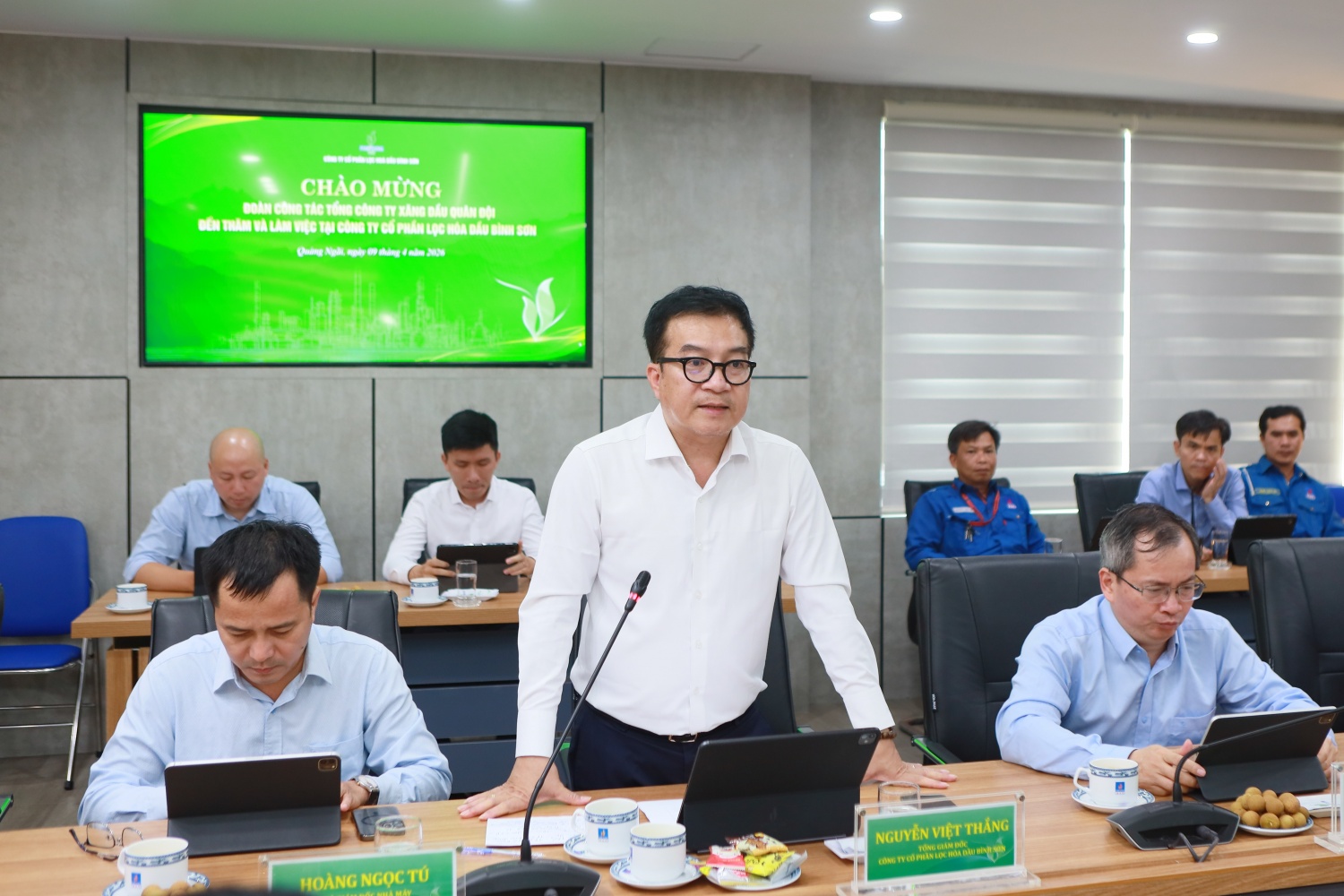 Tổng Giám đốc BSR Nguyễn Việt Thắng chia sẻ về định hướng phát triển của BSR trong thời gian tới.
