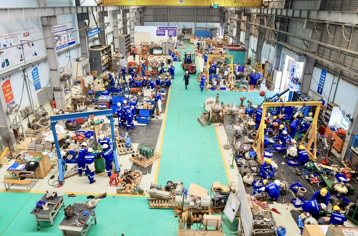 PVMR đảm nhận và hoàn thành khối lượng lớn các gói bảo dưỡng quan trọng, trong đó có nhiều hạng mục phức tạp tại các nhà máy điện, kho cảng, công trình công nghiệp trọng điểm