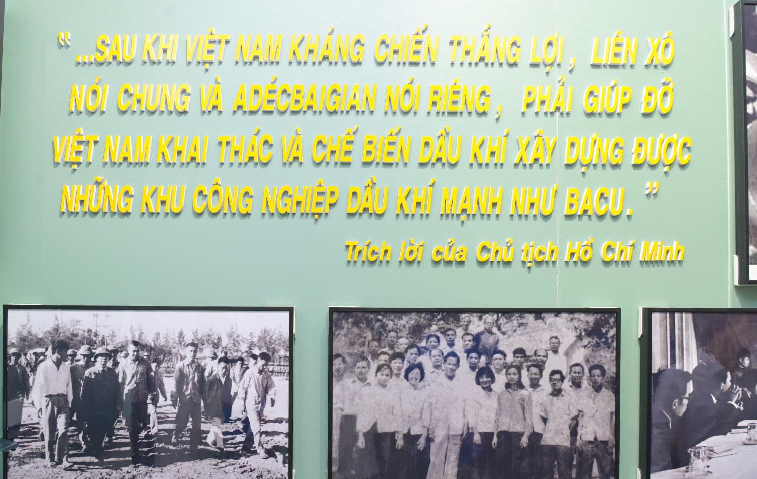 Câu nói của Chủ tịch Hồ Chí Minh thể hiện tầm nhìn chiến lược và khát vọng đưa đất nước phát triển, trở thành cội nguồn tư tưởng cho sự hình thành và lớn mạnh của ngành Dầu khí Việt Nam.