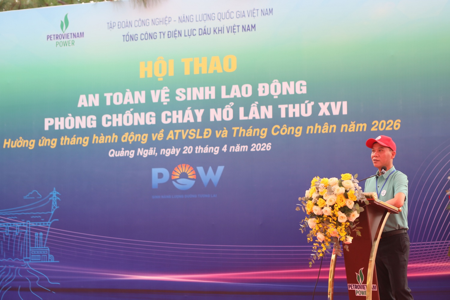 Phó Tổng Giám đốc PV Power Ngô Văn Chiến nhấn mạnh, công tác ATVSLĐ, PCCN luôn đóng vai trò quan trọng trong các hoạt động sản xuất kinh doanh của đơn vị. Do đó, hội thao được tổ chức cũng nhằm tổng kết, đánh giá và tạo sân chơi để các đơn vị giao lưu, học hỏi và lan tỏa sâu rộng văn hóa an toàn.