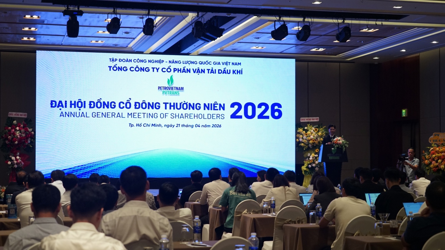 Ngày 21/4, tại TP. Hồ Chí Minh, Tổng công ty Cổ phần Vận tải Dầu khí (PVTrans) đã tổ chức Đại hội đồng cổ đông thường niên năm 2026.