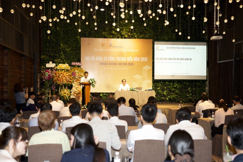 Ngày 24/4 tại TP Hồ Chí Minh, PETROSETCO đã tổ chức Đại hội đồng cổ đông thường niên năm 2026.