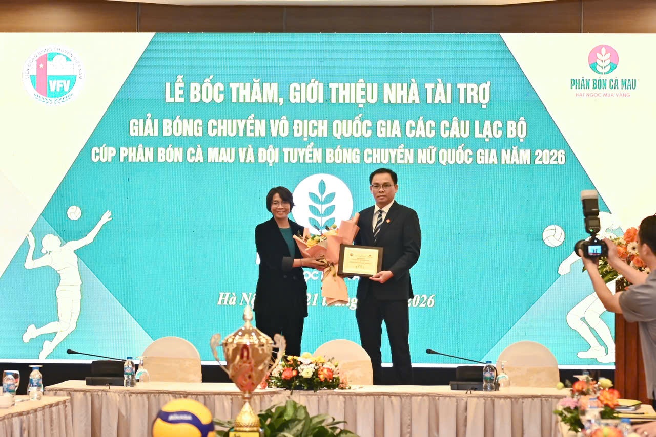 PVCFC tiếp tục đồng hành cùng Giải bóng chuyền vô địch quốc gia với vai trò nhà tài trợ kim cương.