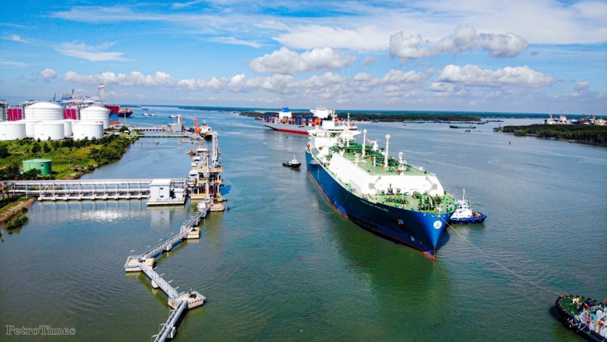Kho cảng LNG Thị Vải.