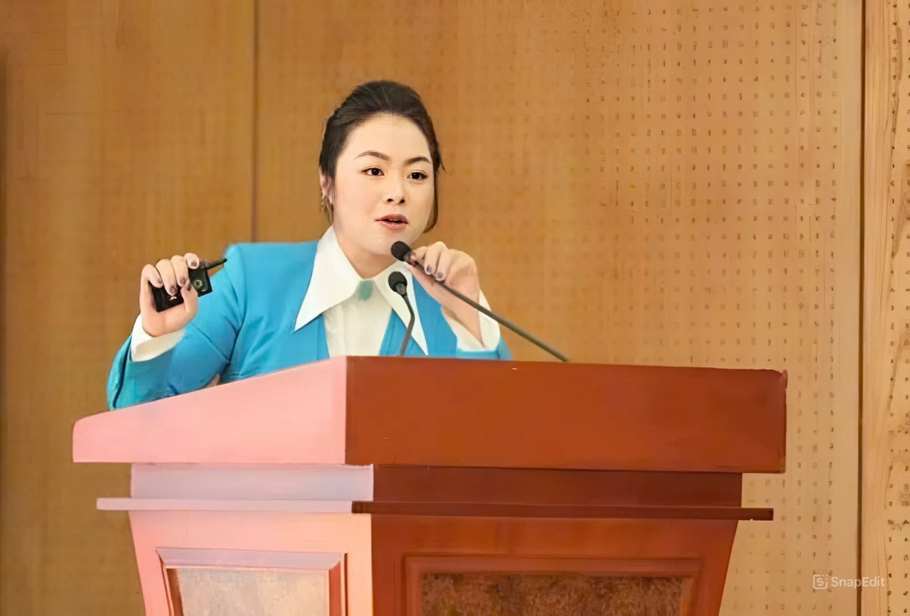 Bà Lê Nguyễn Thiên Nga - Viện trưởng Viện Quản trị Chính sách và Chiến lược phát triển.
