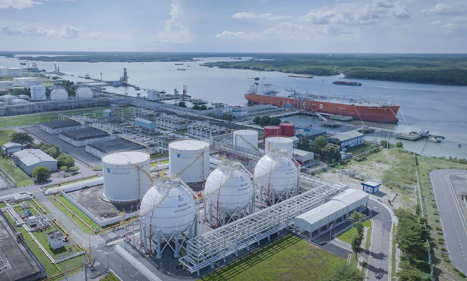 Hạ tầng kho lạnh LPG Thị Vải góp phần nâng cao năng lực điều phối và cung ứng LPG cho thị trường của PV GAS