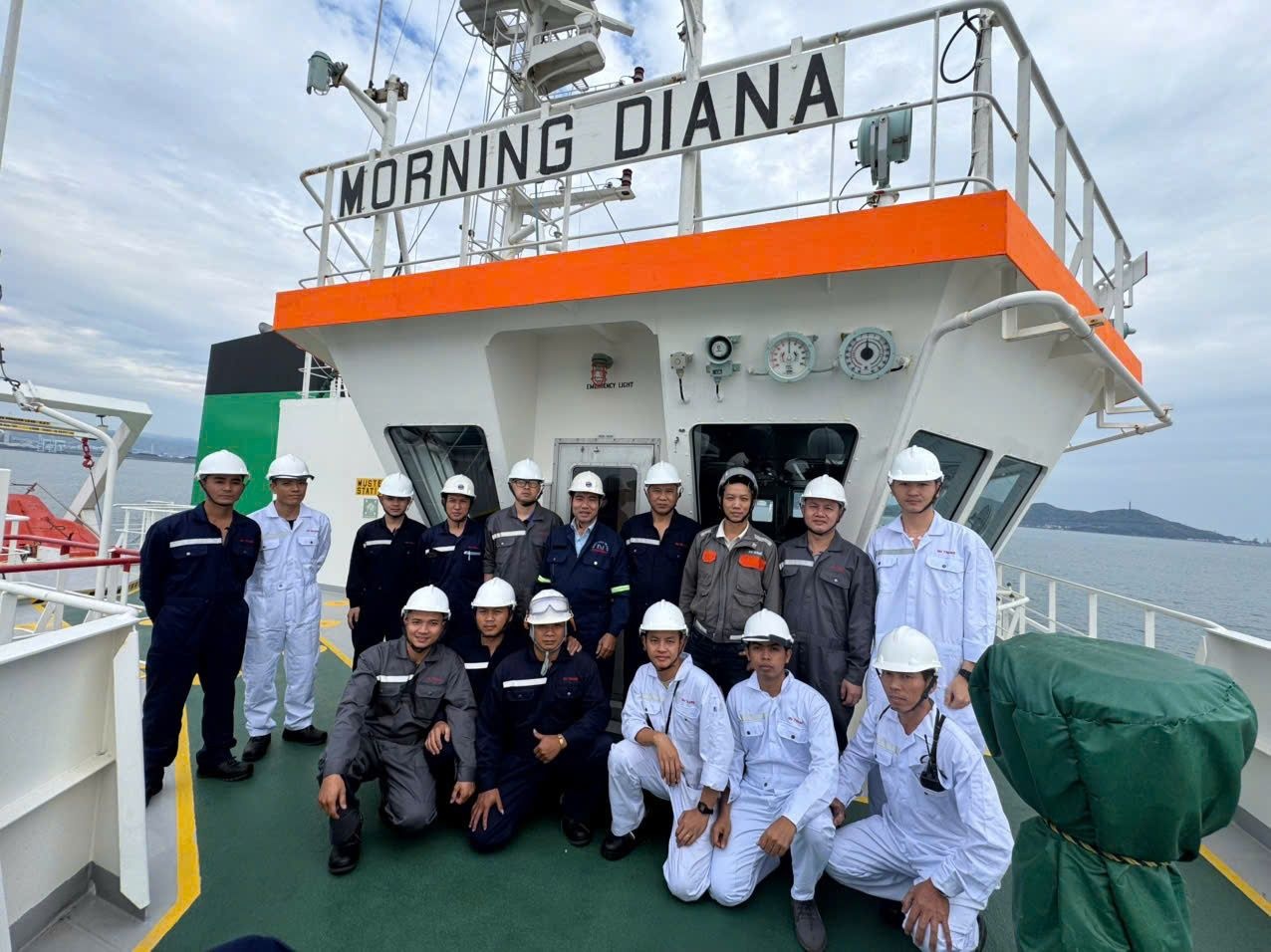 Sau khi được tiếp nhận, tàu Morning Diana được đưa vào khai thác tại thị trường châu Á.