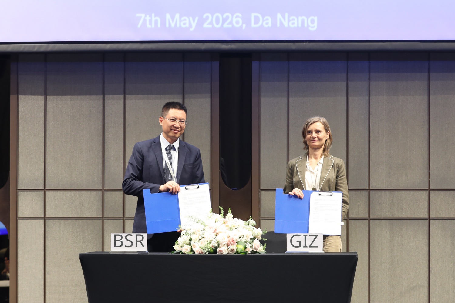 BSR và GIZ ký Biên bản ghi nhớ hợp tác.