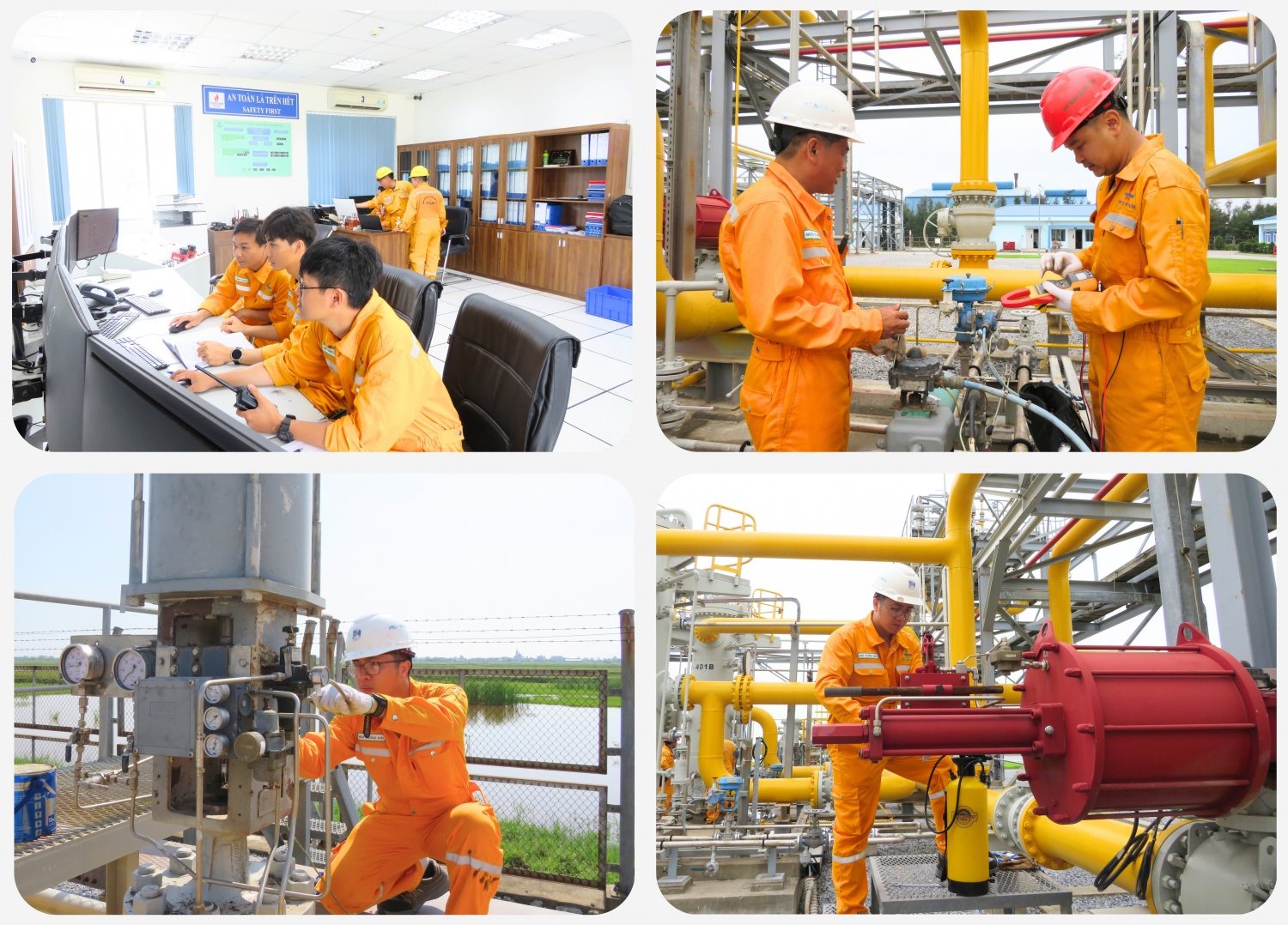 Một số hình ảnh thực hiện công tác dừng khí BDSC tại HR-TB năm 2026