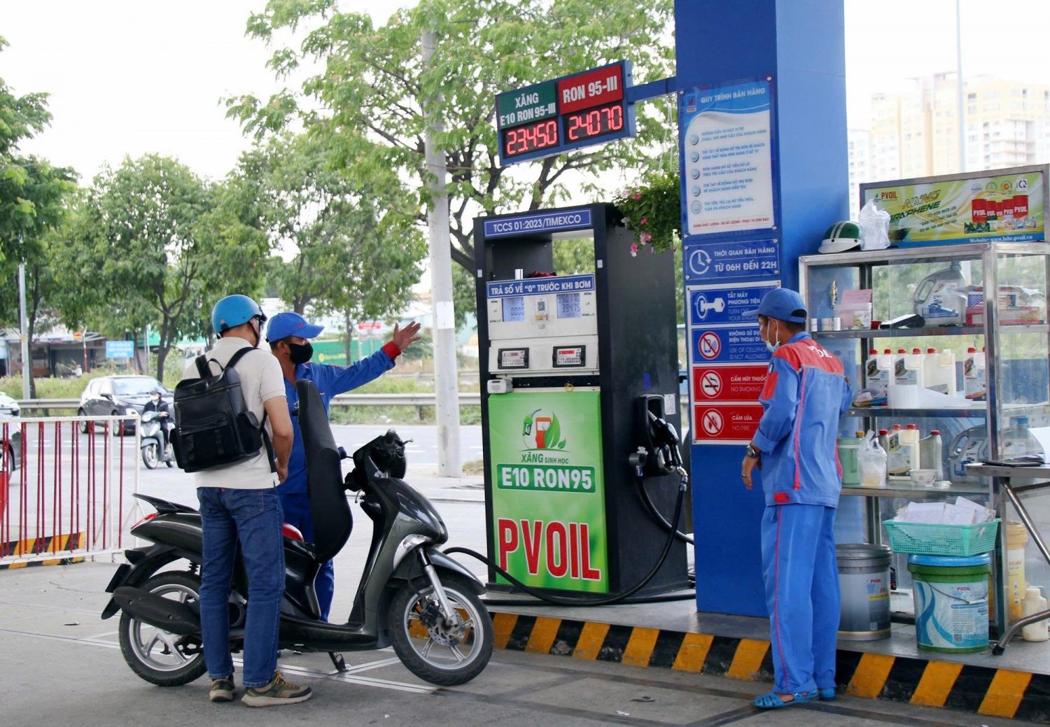 Người dân TP Hồ Chí Minh đón nhận tích cực đối với xăng E10