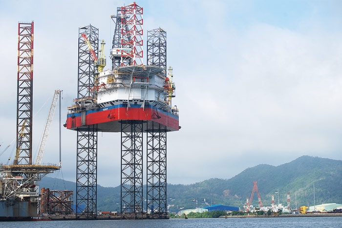 Thi công chế tạo giàn khoan tự nâng Tam Đảo 05.