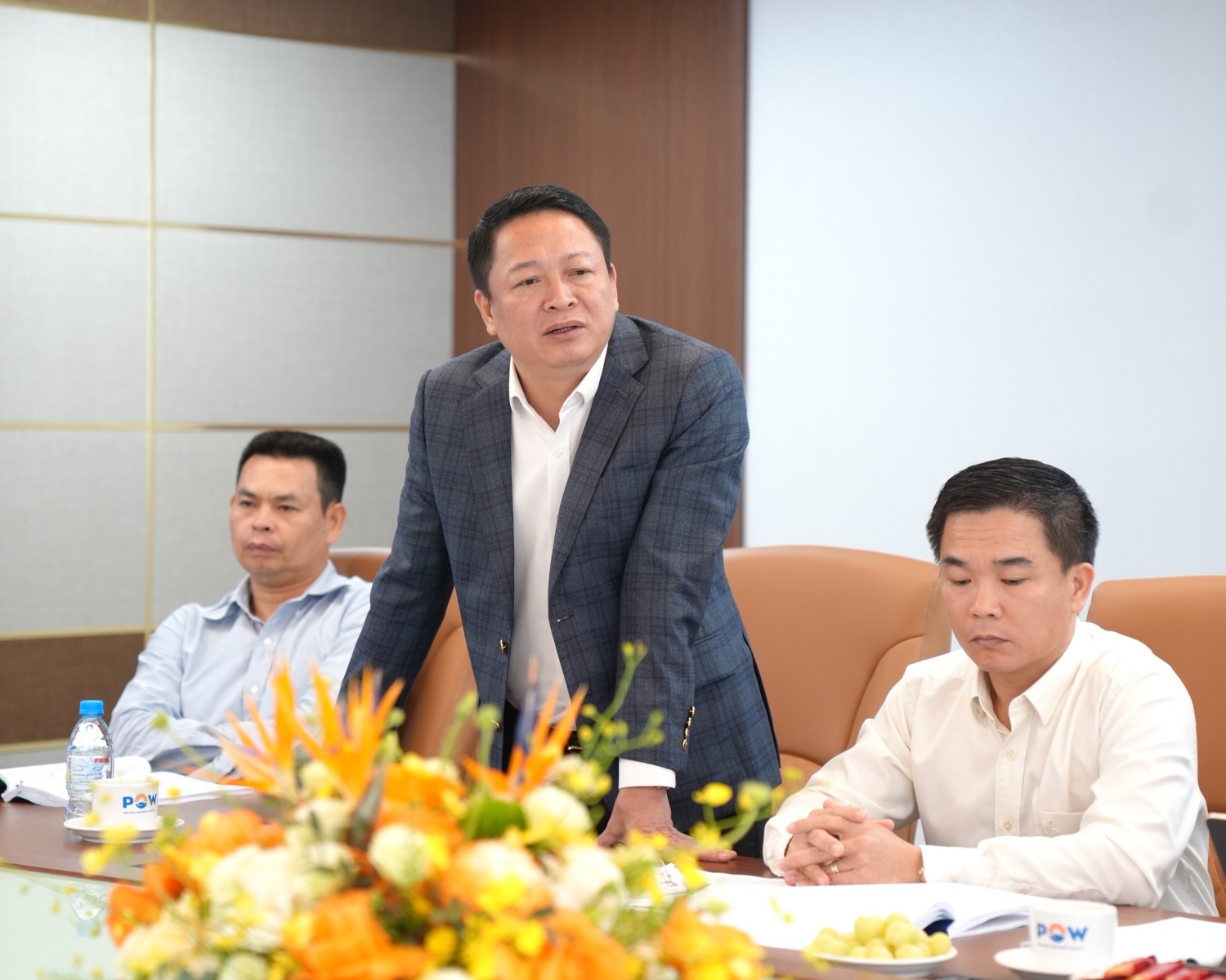 Phó Tổng Giám đốc PV Power Nguyễn Duy Giang phát biểu tại Đại hội