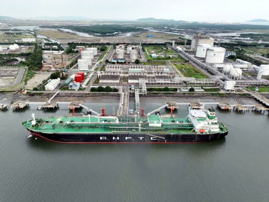 Hệ thống kho cảng LNG, LPG Thị Vải thuộc PV GAS, đơn vị thành viên của Petrovietnam