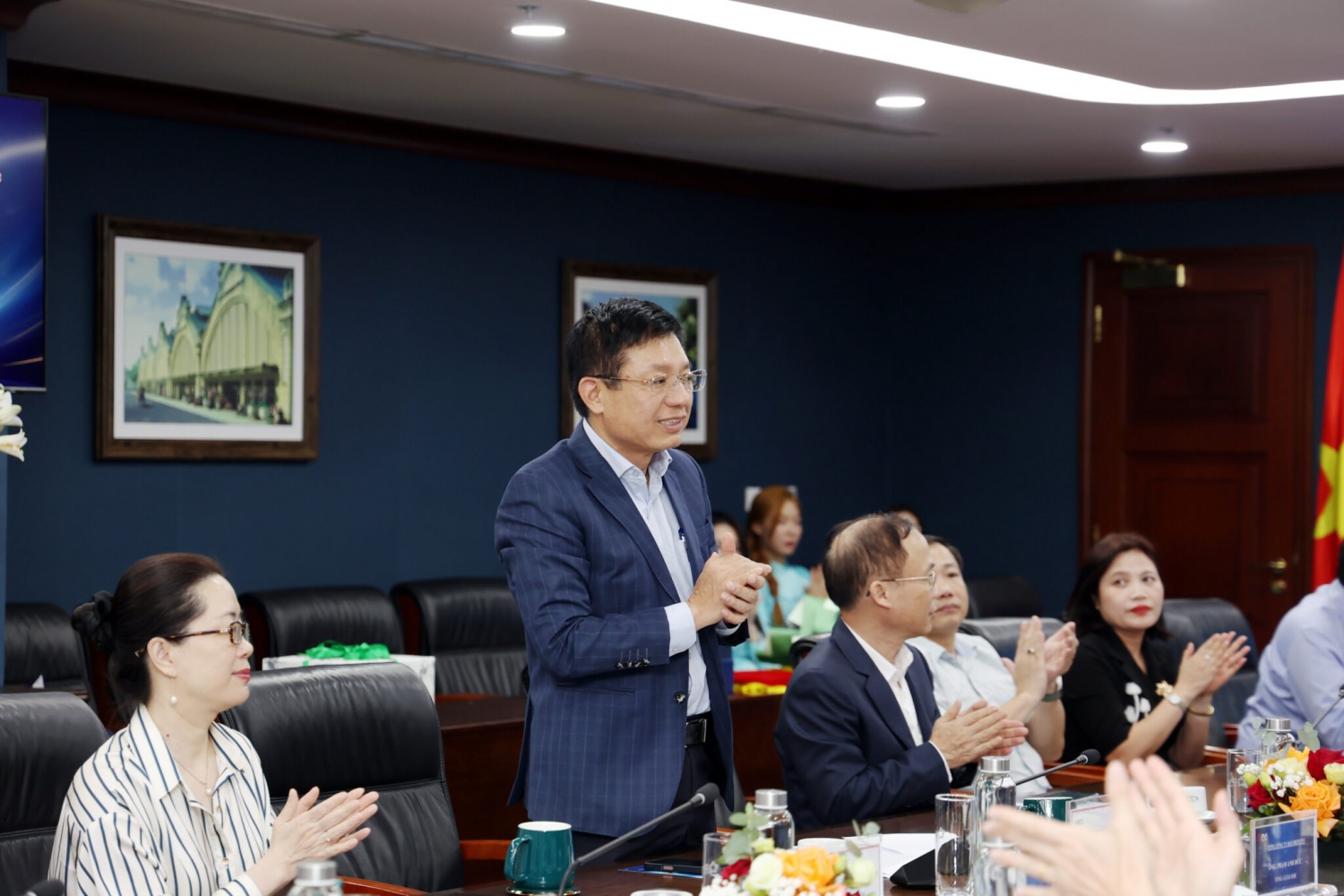 Chủ tịch VCCI Hồ Sỹ Hùng phát biểu tại buổi lễ
