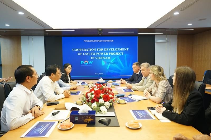 PV Power làm việc với Tập đoàn Novatek năm 2023.