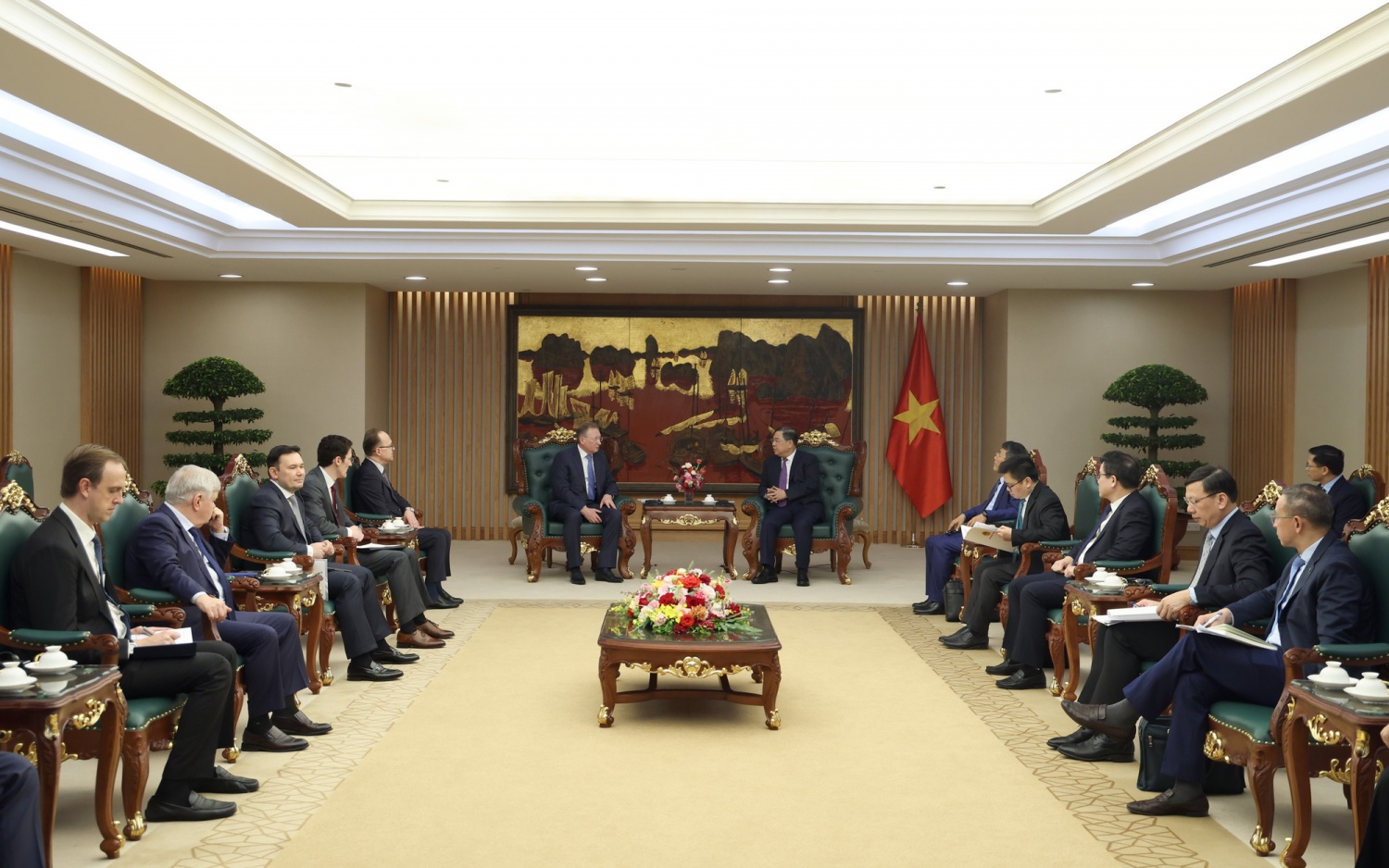 Toàn cảnh buổi làm việc