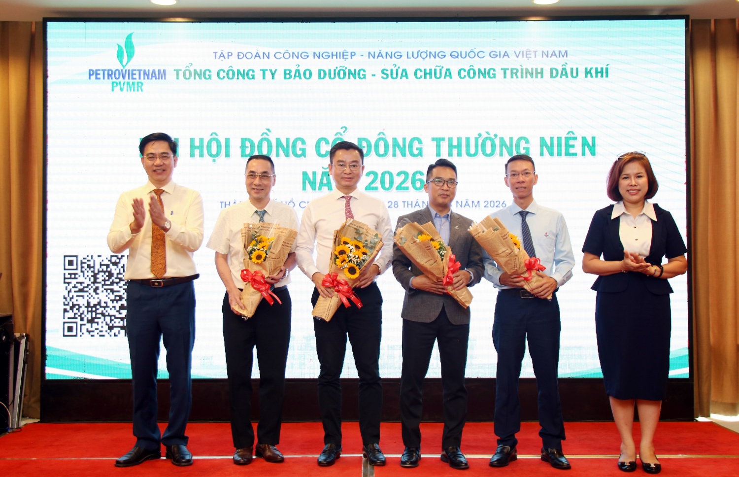 Ông Nguyễn Tân Vinh được bầu giữ chức Chủ tịch HĐQT PVMR; ông Đỗ Mạnh Hùng giữ chức Thành viên HĐQT kiêm Tổng Giám đốc PVMR; ông Vũ Đình Chiến được bầu giữ chức Thành viên HĐQT; ông Nguyễn Trần Chung giữ chức Trưởng Ban Kiểm soát PVMR.