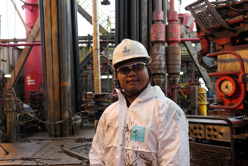 Một công nhân người Malaysia.
