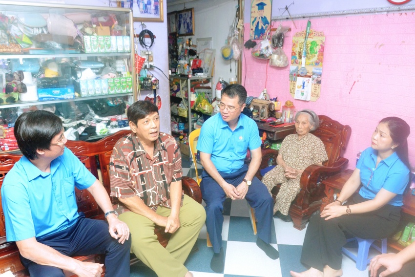 Anh Cao Minh Hiển xúc động bày tỏ lòng biết ơn sâu sắc trước sự quan tâm kịp thời của Công đoàn Petrovietnam.