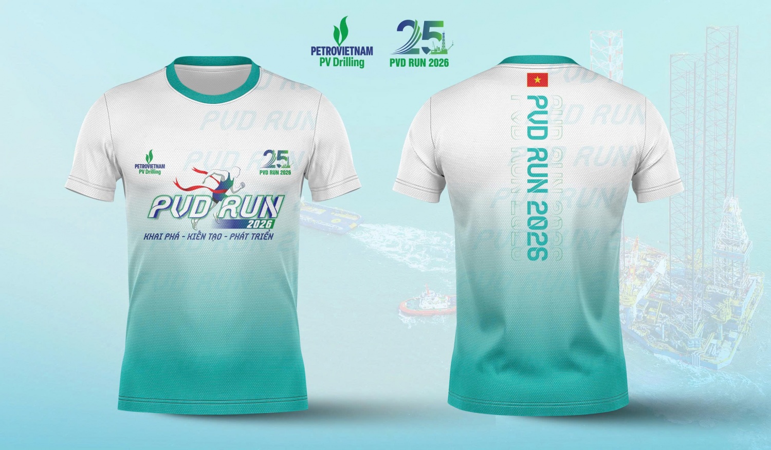 Áo thi đấu PVD RUN 2026.
