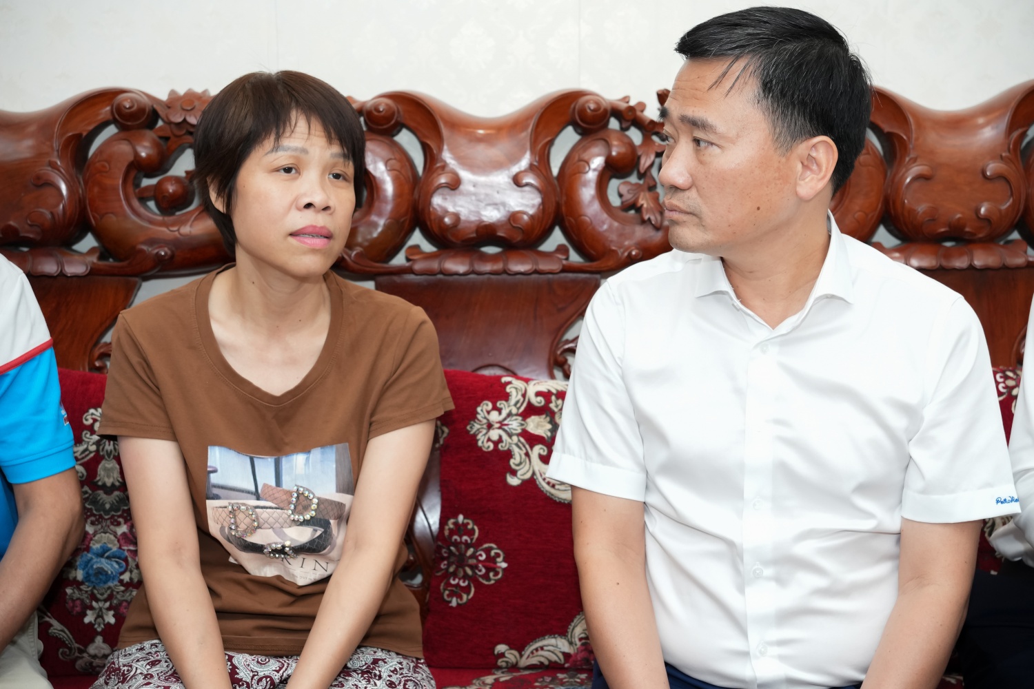 Chị Nguyễn Thị Thu Hường, cán bộ Tổng công ty Dầu Việt Nam (PVOIL) Chi nhánh Hải Phòng hiện đang chống chọi với căn bệnh ung thư.