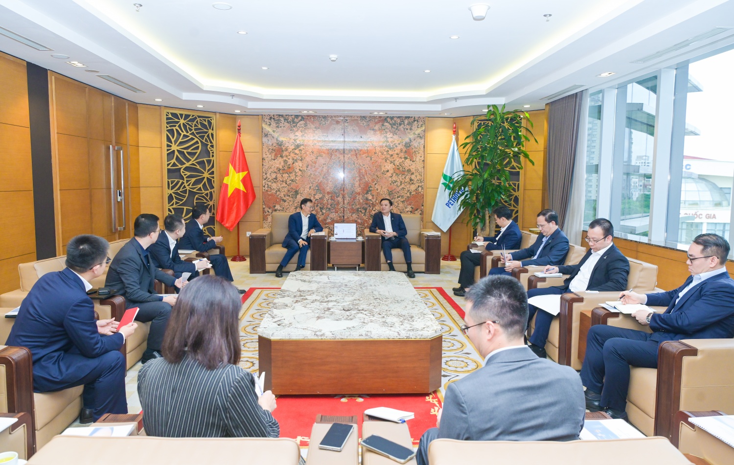 Toàn cảnh buổi làm việc