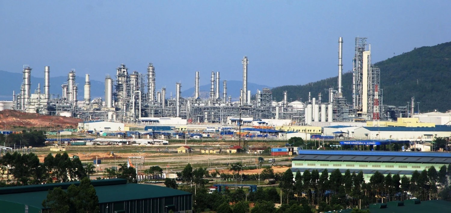 A view of the Nghi Son Refinery and Petrochemical Complex. Photo: Petrotimes.