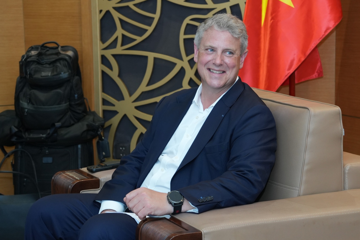 Ông Neil Holst - Thành viên Hội đồng Quản trị Tập đoàn Copenhagen Infrastructure Partners xem Petrovietnam là một đối tác quan trọng trong việc cùng giải quyết các thách thức năng lượng của Việt Nam.