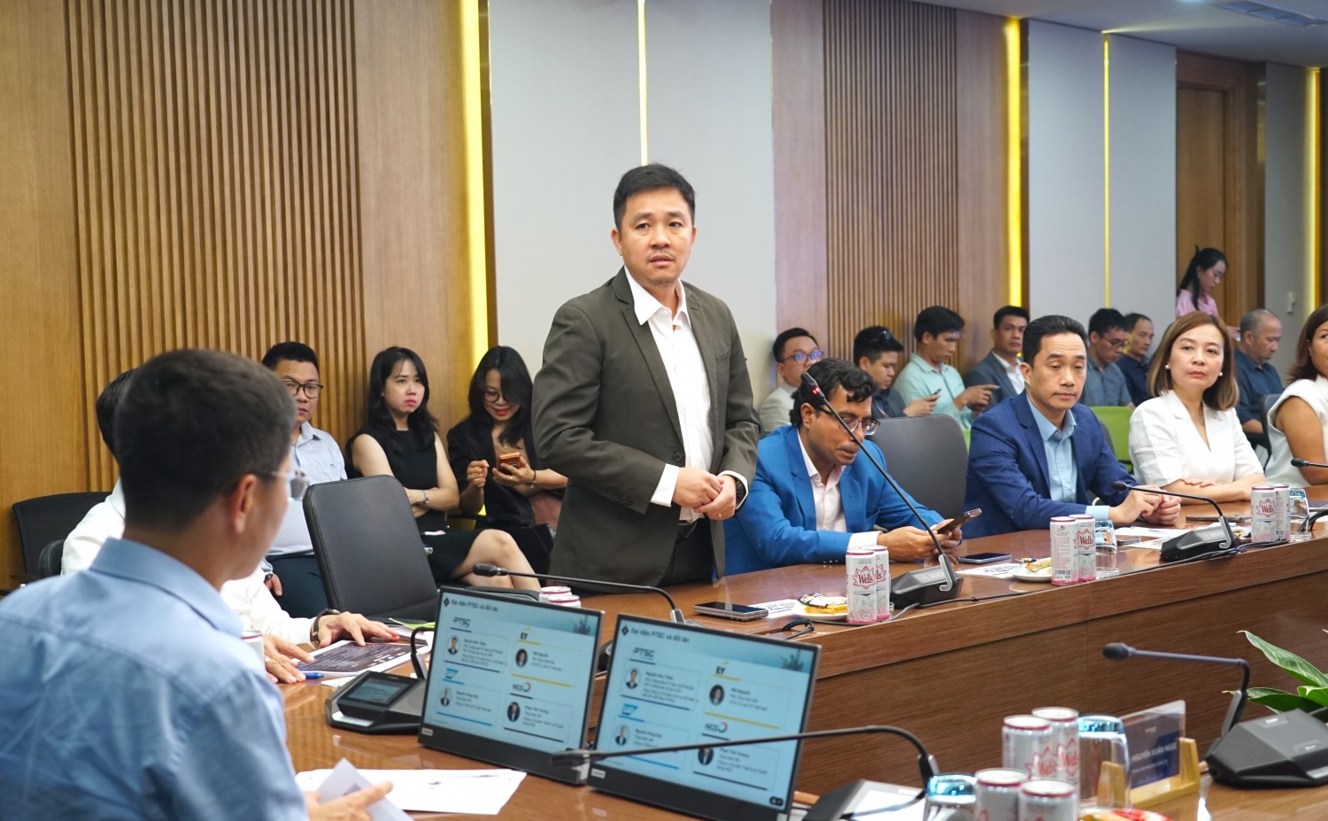 Ông Will Nguyễn - Phó Tổng giám đốc Công ty Cổ phần Tư vấn EY Việt Nam, đại diện Liên danh EY - NGS cam kết nỗ lực tối đa để dự án đạt được thành công thực chất.