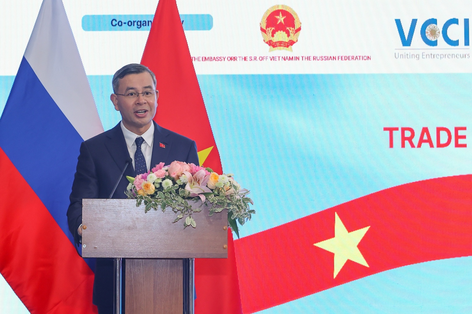 Bộ trưởng Tài chính Ngô Văn Tuấn: Liên doanh Vietsovpetro tiếp tục là biểu tượng thành công trong hợp tác về dầu khí.