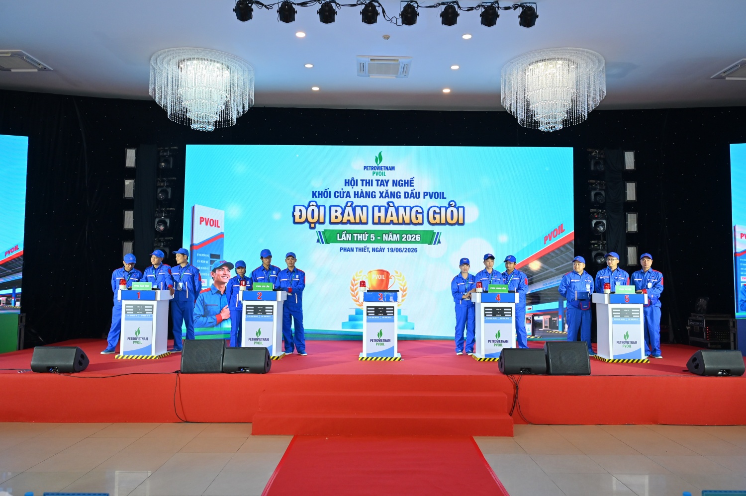 Các đội thi phần thi lý thuyết