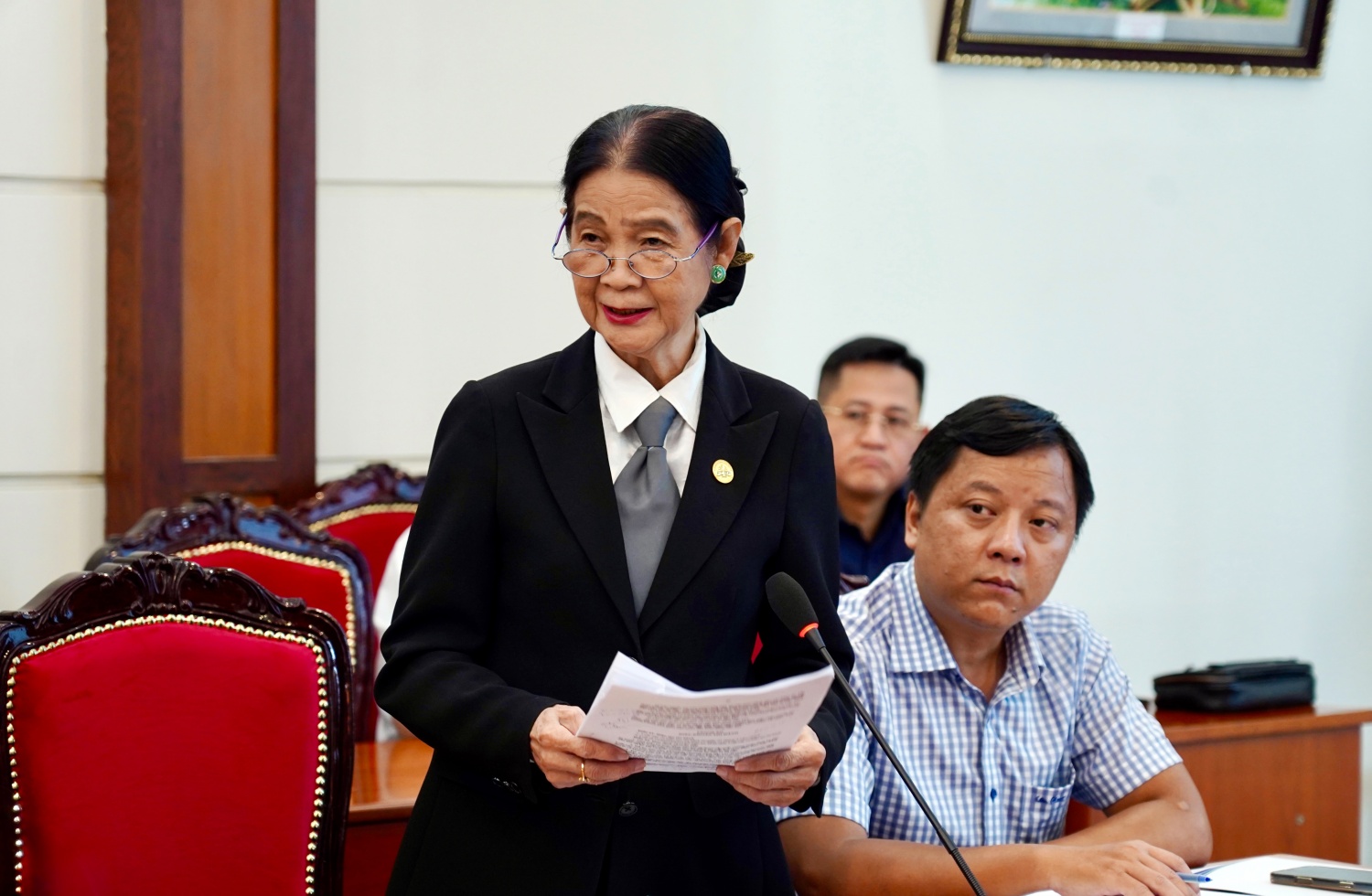 Đại biểu Quốc hội, Luật sư Trương Thị Hòa cho rằng cần làm rõ quyền và nghĩa vụ của Petrovietnam trong dự án Luật