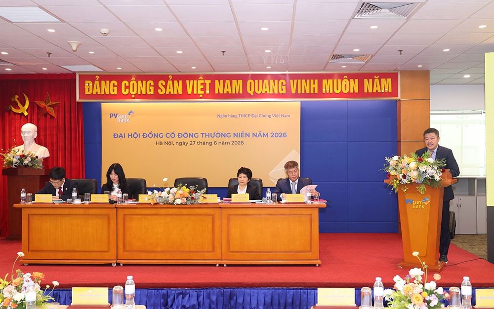 Ông Nguyễn Đình Lâm - Chủ tịch Hội đồng Quản trị PVcomBank khẳng định mục tiêu phát triển bền vững dựa trên nền tảng chuyển đổi số toàn diện