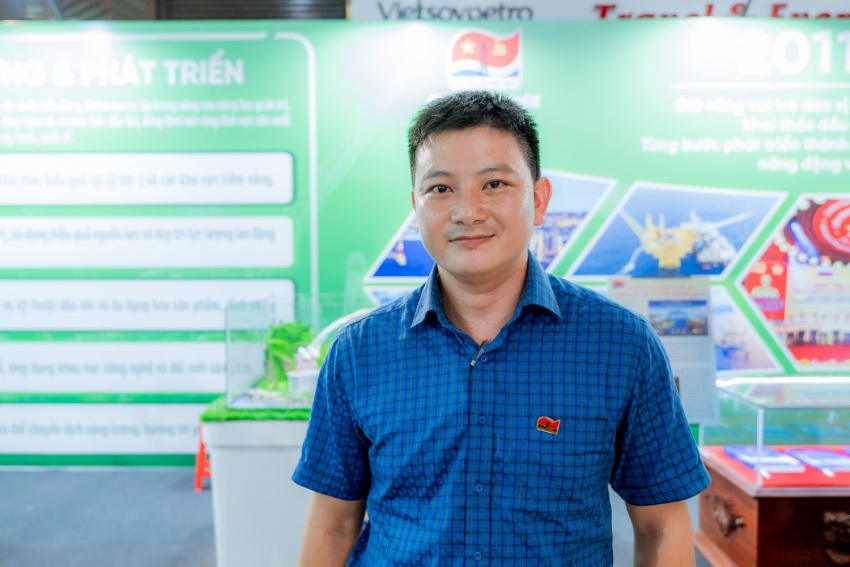 Kỹ sư Hoàng Đình Quế - Xí nghiệp Khai thác Dầu khí chia sẻ niềm tự hào sâu sắc của Vietsovpetro về hành trình tạo dựng nên một kỳ tích mang tính biểu tượng của ngành công nghiệp dầu khí Việt Nam.