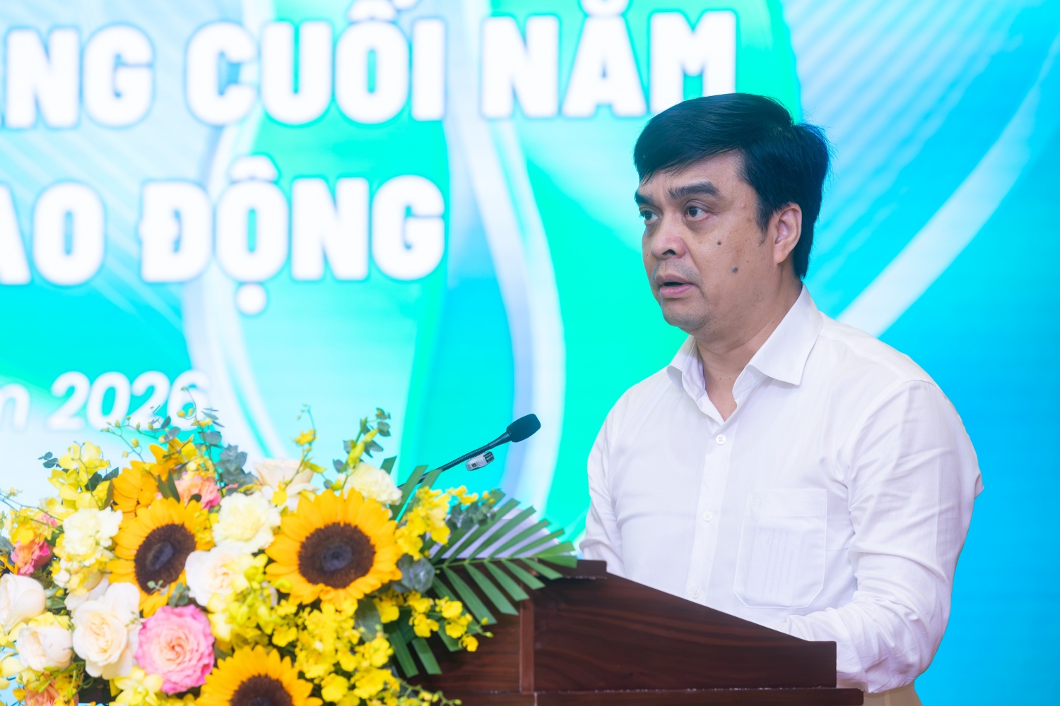 Giám đốc PVPGB Nguyễn Minh Đạo phát biểu chỉ đạo tại hội nghị.