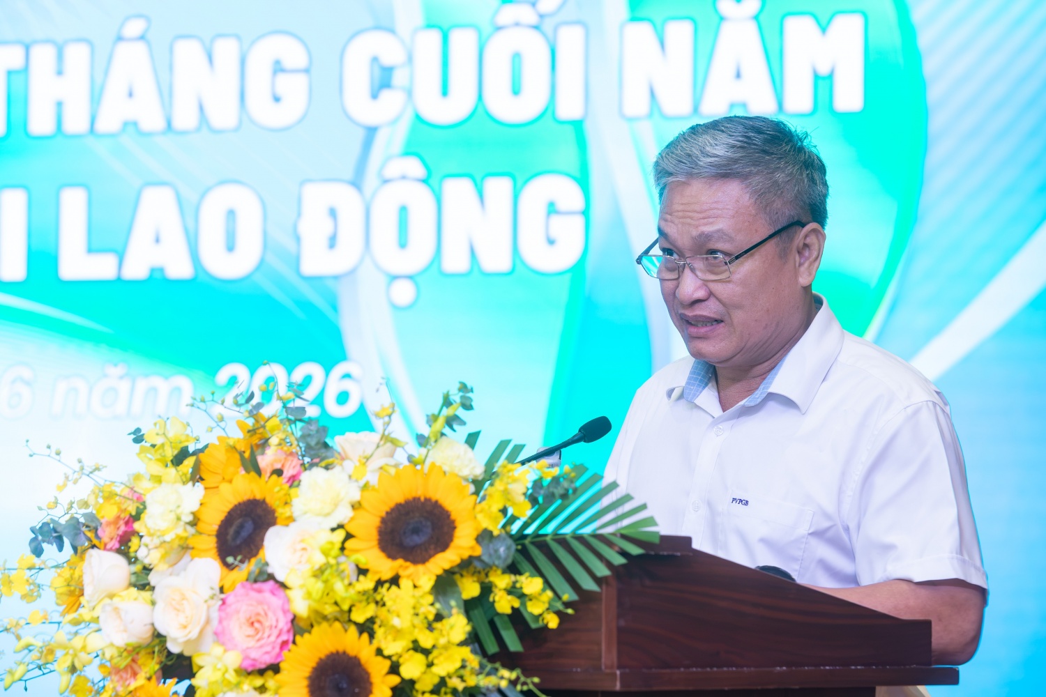 Giám đốc PVPGB Nguyễn Minh Đạo phát biểu chỉ đạo tại hội nghị.