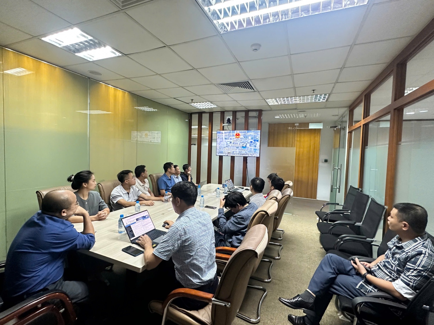 Điểm cầu Ban QLDA Thái Bình 2