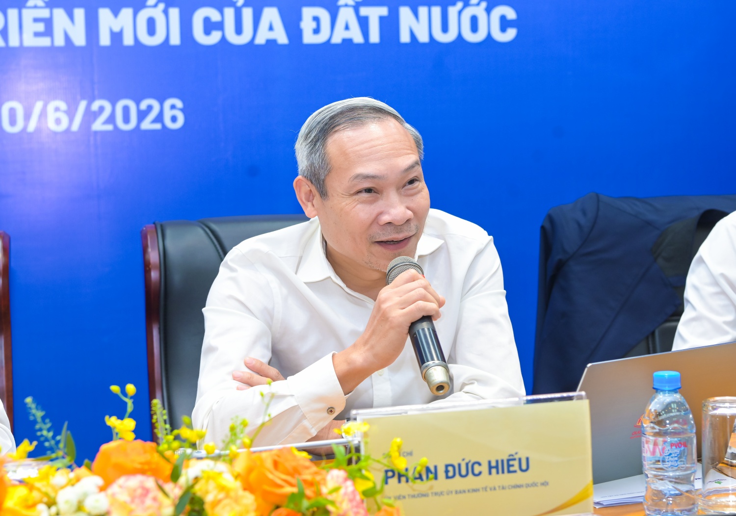 TS Phan Đức Hiếu - Ủy viên Thường trực Ủy ban Kinh tế và Tài chính của Quốc hội