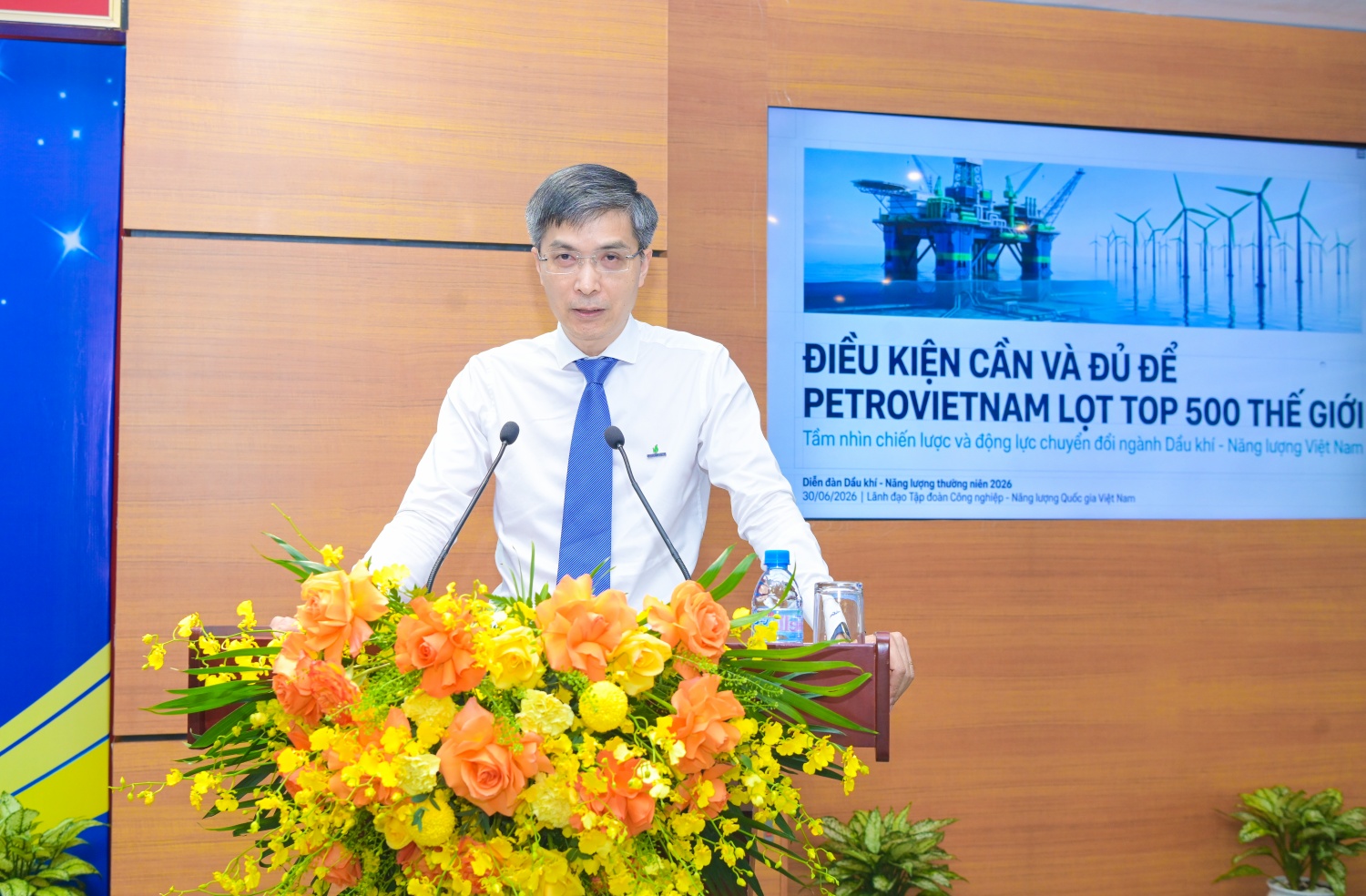 Phó Tổng Giám đốc Petrovietnam Vũ Đào Minh: Mục tiêu của Petrovietnam không chỉ dừng lại ở việc mở rộng quy mô mà còn trở thành tập đoàn công nghiệp - năng lượng có năng lực cạnh tranh trong khu vực và quốc tế.