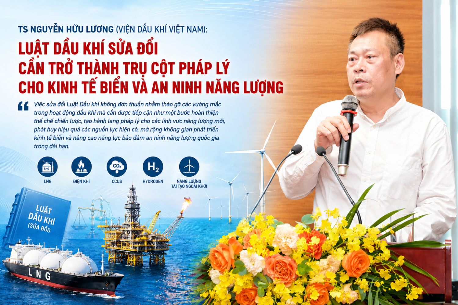 TS Nguyễn Hữu Lương (Viện Dầu khí Việt Nam)