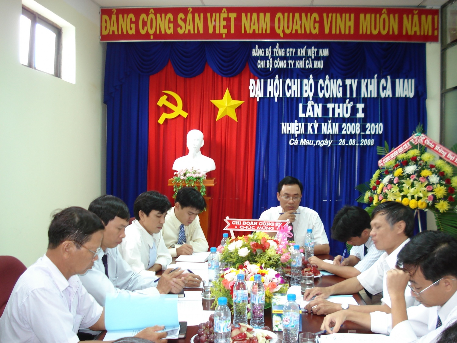 Đại hội Chi bộ Công ty Khí Cà Mau lần thứ I