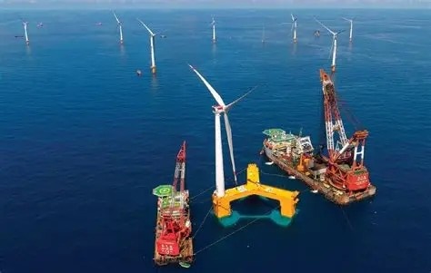 Điện gió ngoài khơi được xác định đóng vai trò quan trọng trong quá trình chuyển dịch năng lượng của Việt Nam (Ảnh minh họa)