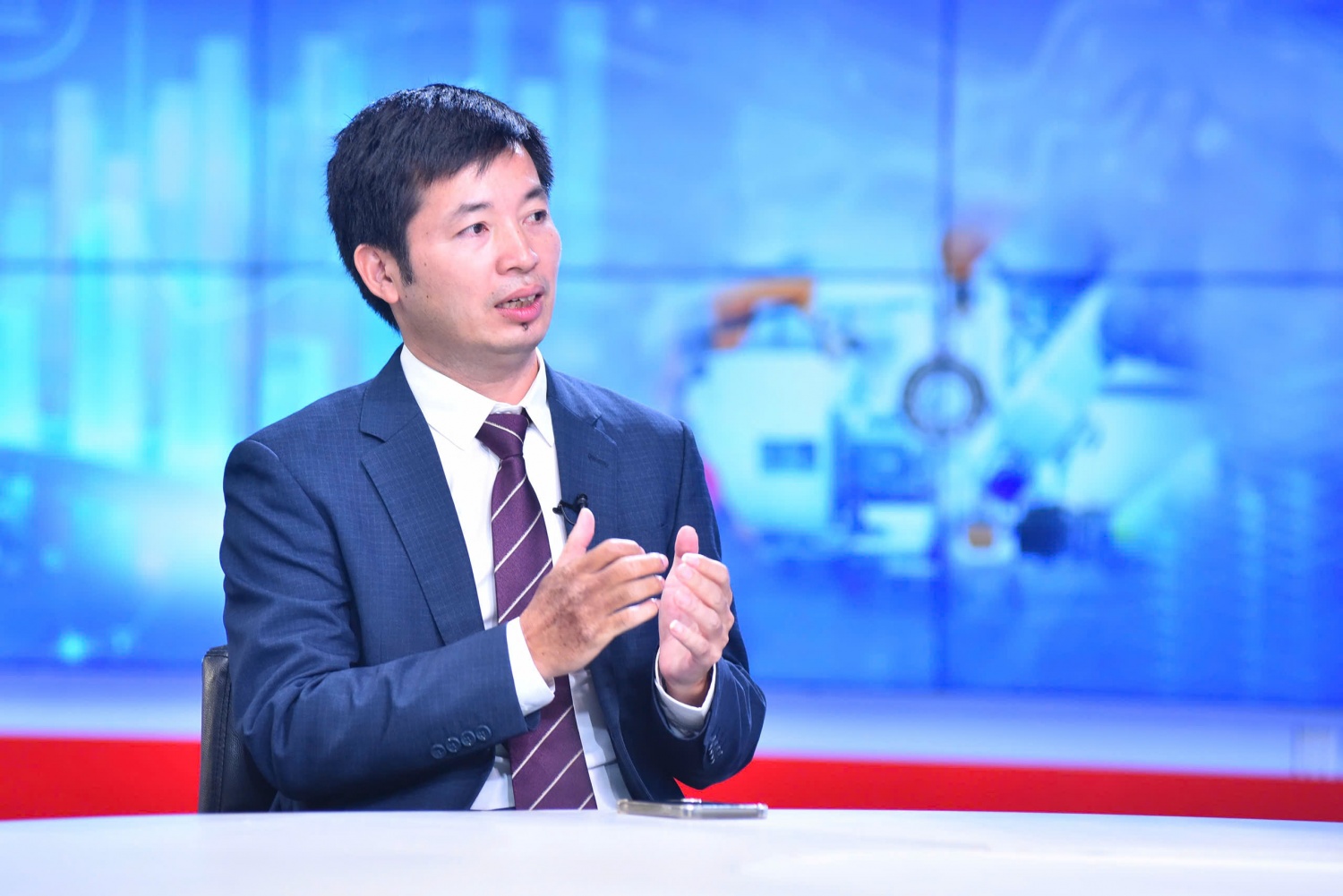 Ông Nguyễn Quang Huy, CEO Khoa Tài chính - Ngân hàng, Trường Đại học Nguyễn Trãi.
