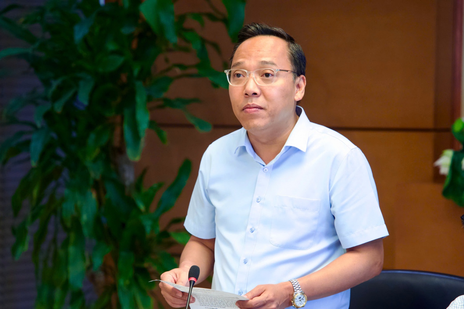 Thứ trưởng Bộ Công Thương Nguyễn Hoàng Long: Dự thảo làm rõ vai trò quản lý thống nhất của Chính phủ và quy định chức năng, quyền hạn của Petrovietnam trong điều tra cơ bản và hoạt động dầu khí