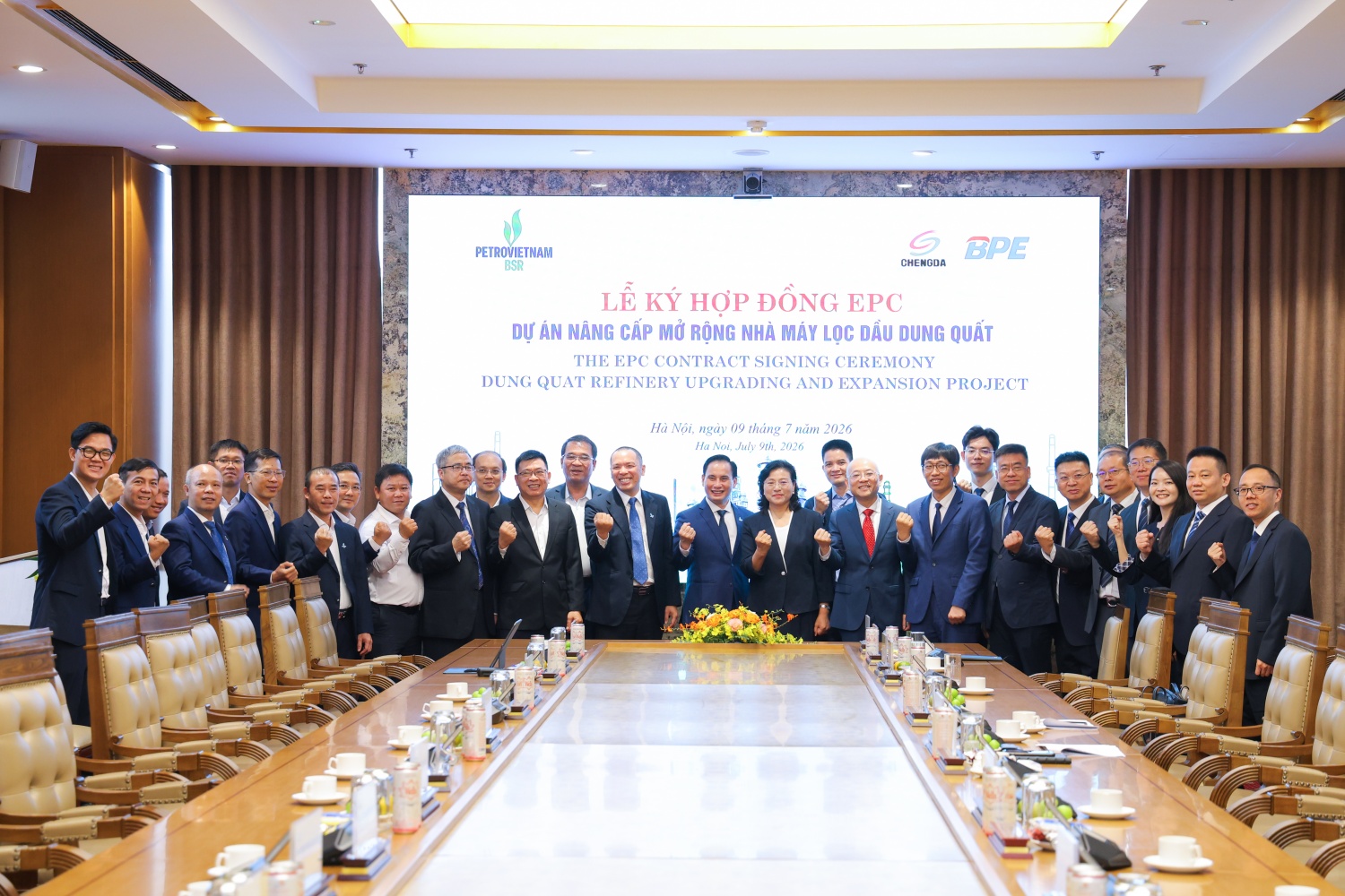 BSR cùng Liên danh nhà thầu EPC quyết tâm thực hiện thành công Dự án NCMR NMLD Dung Quất