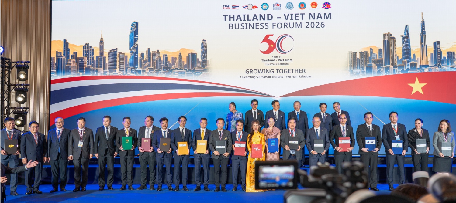 Tổng Bí thư, Chủ tịch nước Tô Lâm và Thủ tướng Thái Lan Anutin Charnvirakul chứng kiến trao các thoả thuận hợp tác giữa doanh nghiệp hai nước, trong đó có PV GAS và PTT