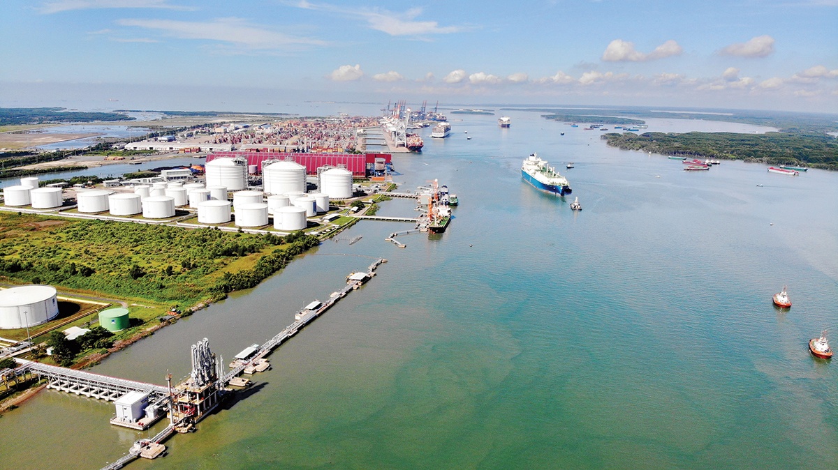Hoạt động nhập khẩu LNG tại kho cảng Thị Vải