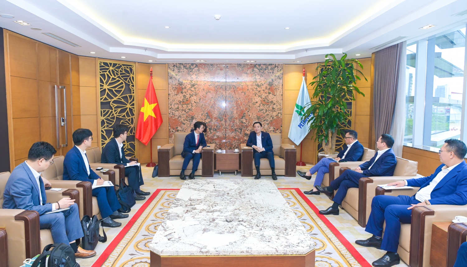 Toàn cảnh buổi làm việc