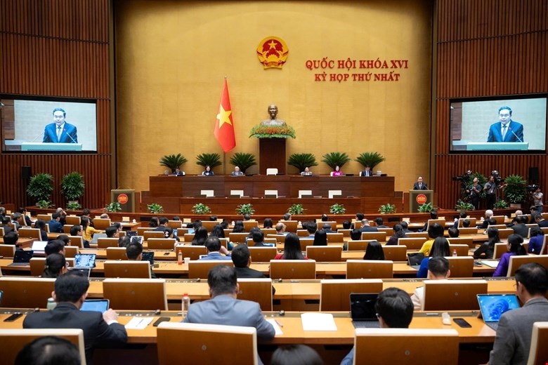 Toàn cảnh Kỳ họp thứ Nhất, Quốc hội khóa XVI.