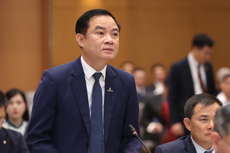 Chủ tịch Tập đoàn Công nghiệp năng lượng Việt Nam (PetroVietnam) Lê Ngọc Sơn - Ảnh: VGP/Nhật Bắc